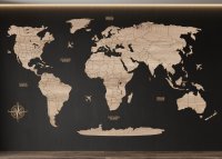 Mapa Česka nebo světa ze dřeva? Poradíme, jak si vybrat tu pravou