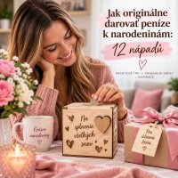 Jak originálně darovat peníze k narozeninám: 12 nápadů