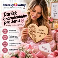 Ako vybrať darček k narodeninám pre ženu, ktorý ju naozaj poteší