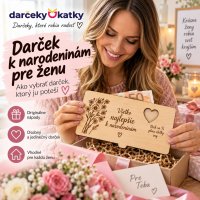 Darček k narodeninám pre ženu: ako vybrať darček, ktorý ju poteší