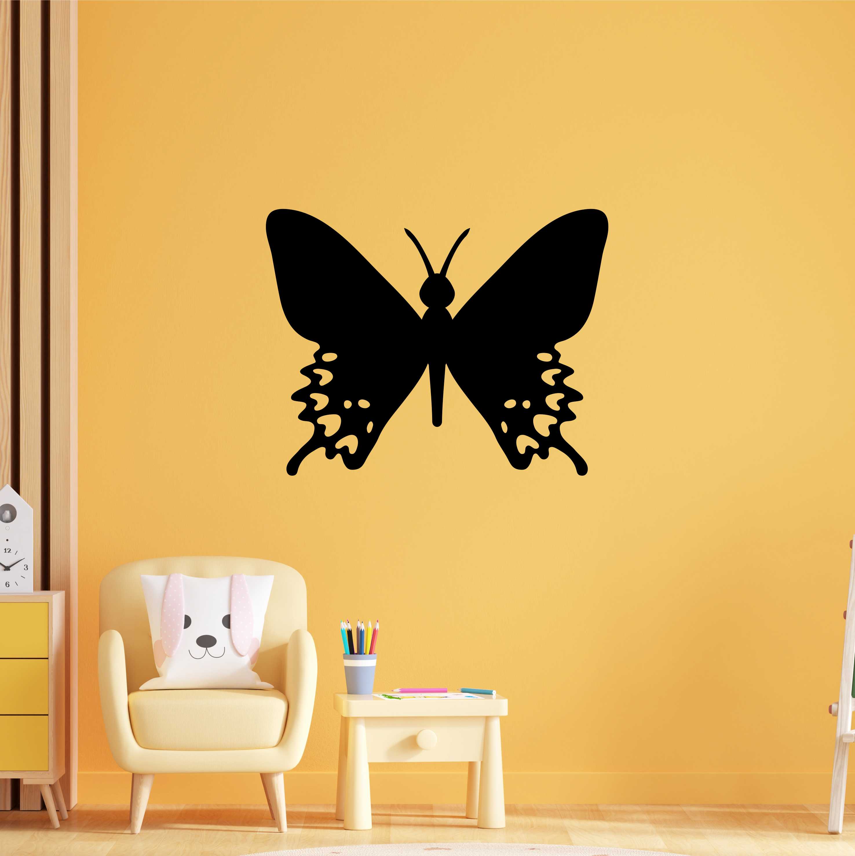 Dřevěný obraz na zeď - Motýl