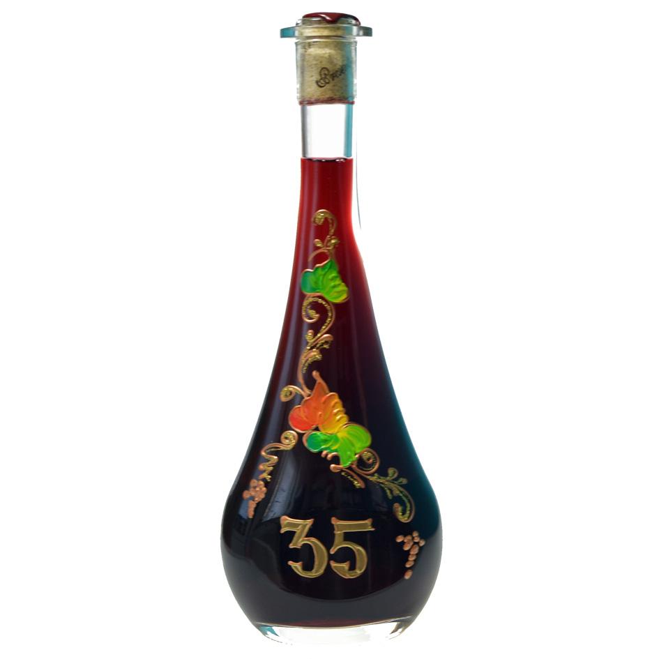 Červené víno Goccia - K 35. narozeninám 0,5L