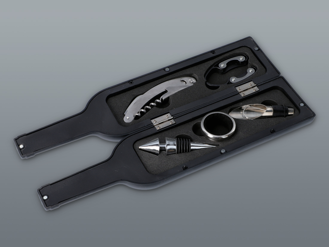 Set na víno BOTTLE 6 ks