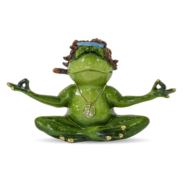Keramická žába - Meditace