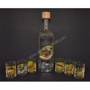 Lahev na alkohol pro rybáře