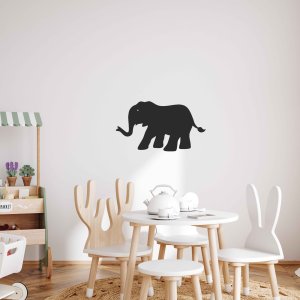 Dřevěný obraz na zeď - Slon