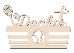 Věšák na medaile - Tenis