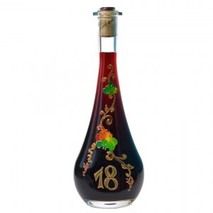 Červené víno Goccia - K 18. narozeninám 0,5L