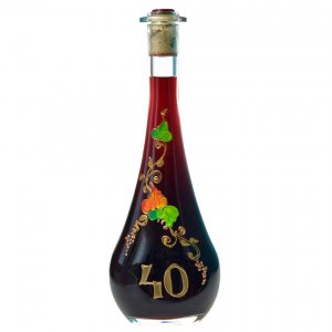 Červené víno Goccia - K 40. narozeninám 0,5L