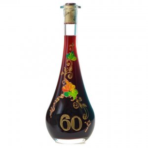 Červené víno Goccia - K 60. narozeninám 0,5L