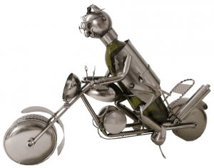 Stojan na víno - Motorkár