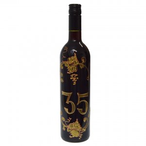 Víno červené - K 35. narozeninám 0,75L