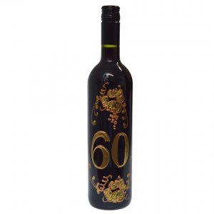 Víno červené - K 60. narozeninám 0,75L