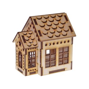 Dřevěný domeček 11,5 cm