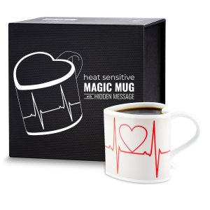 Magický hrnek DELUXE „Moje srdce bije jen pro tebe“