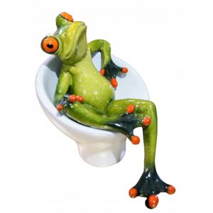 Keramická žabka - Relax