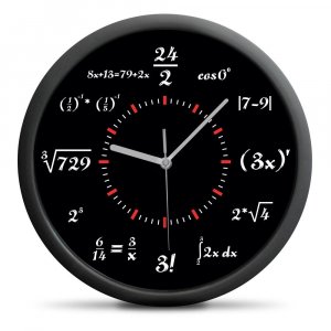 Nástěnné matematické hodiny