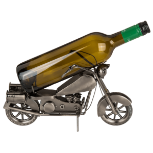 Kovový držák na láhve - Motorka