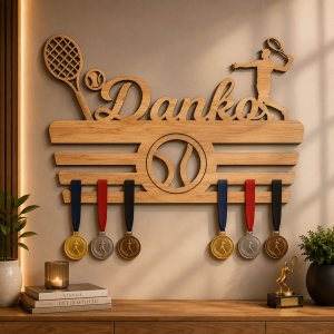 Věšák na medaile - Tenis