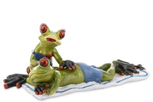 Keramické žabky – relax při masáži