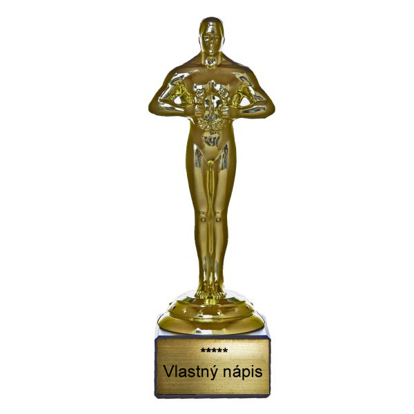 Oskar s vlastním nápisem