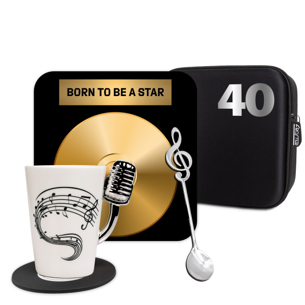 Dárková sada pro muzikanta – Mikrofon 40tka