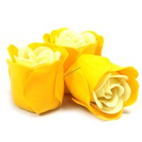 Sada 3 Mýdlových Květů - Jarní Růže