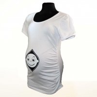 Těhotenské tričko s nápisem - Kukuč