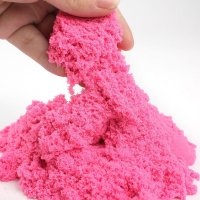 Kinetický písek 1kg ružový