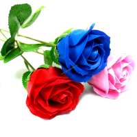 Mýdlový květ - Červená růže