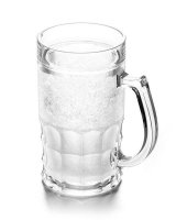 Ledový pivní pohár CHILLER XXL - 400ml klasický + otvírák