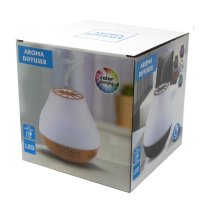 Aroma difuzér Vídeň - Bluetooth Reproduktor - USB kabel - Měnící Barvy - Časovač