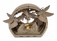 Exkluzivní dřevěný betlém s anděly