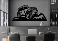 Dřevěný obraz na stěnu – Off-road Buggy