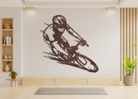 Dřevěný obraz na zeď – Cyklista