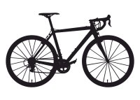 Dřevěný obraz - silniční kolo na zeď