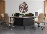 Dřevěný obraz - horské kolo