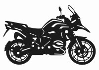 Dřevěný obraz na stěnu - Motorka