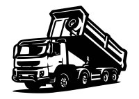 Dřevěný obraz na zeď – Nákladní auto