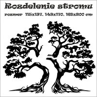 Dřevěný strom života Premium – ručně broušený & mořený