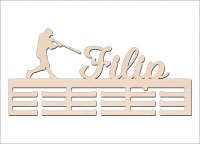 Věšák na medaile - Baseball