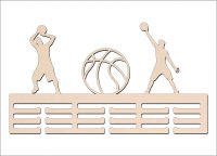 Věšák na medaile - Basketball