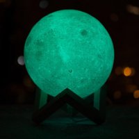 3D lampa LUNA mesiac 16 farieb