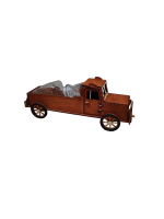 Dřevěný stojan auto s lahví