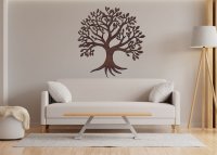 Dřevěný strom života na zeď – Síla kořenů