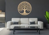 Dřevěný obraz - Strom života Bohatá koruna