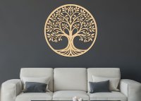 Dřevěný obraz - Strom života Bohatá koruna