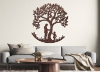 Dřevěný strom života – Rodinné pouto