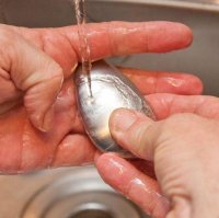 Nerezové mýdlo na ruce