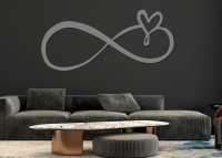 Dřevěný svatební obraz – Nekonečno s kapkou lásky